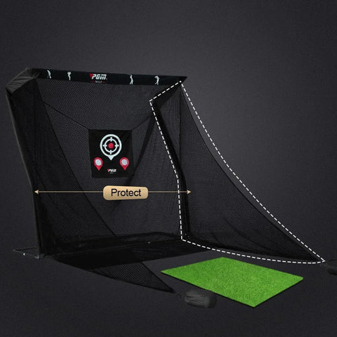 PGM Golf Practice Net,Swing/Cut Training Equipment,Golf Anti Bounce Strike Net,Golf Equipment,Target Strike Practice Golf Net