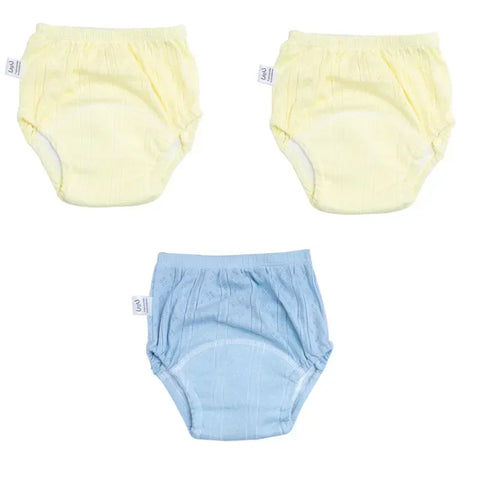 3PCS/LOT Candy Colors Newborn Training Pants Summer Baby Shorts Washable Boy Girls Cloth Diapers Reusable Nappies Infant Panties