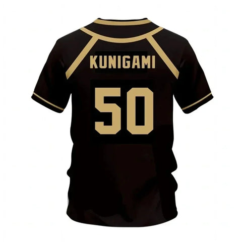 Anime Blue Lock MICHAEL KAISER 3D Printed Men's T-shirt Plus Size Fashionable Sports Short Sleeved Top Sports T-shirt