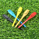 50 Pcs Golf Scoring Pen Plastic Golf Scoring Pencil Clip Score Card Lead Golfer Accessory Tool Recording Golf Supplies 5 Colors