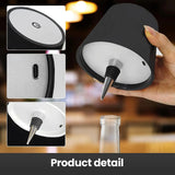 Wireless Bottle Table Lamp Touch Control of 3 Colors and Stepless Dimming Night Lamp For Bar Wine Bottles Decor Desk Lights