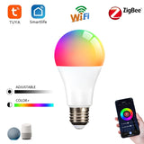 Zigbee Smart Bubble Colorful RGB Dimming and Color Adjusting Alexa Google Hue SmartThings Supports Gateway