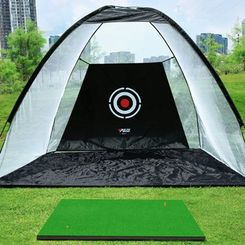 PGM Golf Net Outdoor Golf Practice Net Strike Net Indoor Strike Cage Accessories - 3M Golf Sports Training Aids