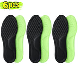 Unisex Soft Memory Foam Orthopedic Insoles Deodorizing Insole For Shoes Sports Absorbs Sweat Soft Antibacterial Shoe Accessories