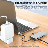 USB C HUB Type C Splitter Thunderbolt 3 Docking Station Laptop Adapter With For Macbook Air M1 iPad Pro