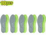Unisex Soft Memory Foam Orthopedic Insoles Deodorizing Insole For Shoes Sports Absorbs Sweat Soft Antibacterial Shoe Accessories