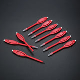 20 Pcs Plastic Golf Scoring Pen Pencil Clip with Eraser Score Card Lead Scoring Golfer Accessory Tool Recording Score Golf Pen