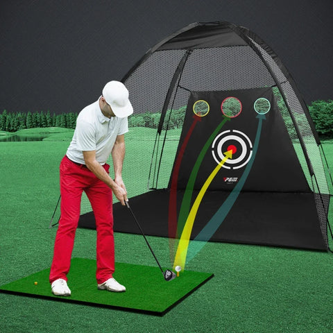 PGM Golf Net Outdoor Golf Practice Net Strike Net Indoor Strike Cage Accessories - 3M Golf Sports Training Aids